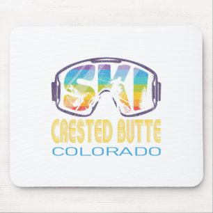 Tapis De Souris Ski Crested Butte Colorado Vacances ski