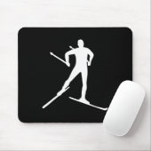 Tapis De Souris Ski de fond (Avec souris)