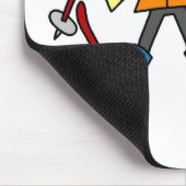 Tapis De Souris Ski de neige d'hiver (Coin)