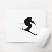 Tapis De Souris Ski de ski (Avec souris)