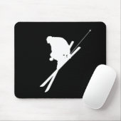 Tapis De Souris Ski de style libre (Avec souris)