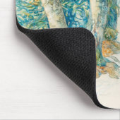 Tapis De Souris Ski d'hiver par Carl Larsson (Coin)