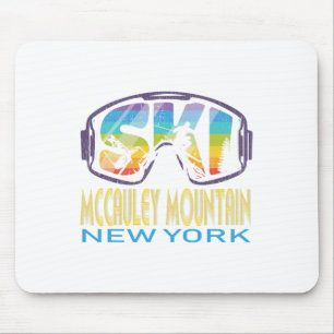 Tapis De Souris Ski Mccauley Mountain New York Vacances ski