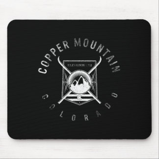 Tapis De Souris Ski Montagne Colorado Ski Snowboard Ski Wint