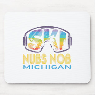 Tapis De Souris Ski Nubs Nob Michigan Vacances ski