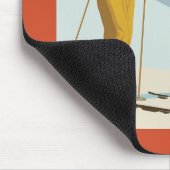 Tapis De Souris Ski Paradise Impression Vintage (Coin)