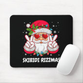 Tapis De Souris Skibidi Rizzmas Christmas Funny Santa Claus Xmas P (Avec souris)