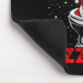 Tapis De Souris Skibidi Rizzmas Funny Santa Toilet White Elephant (Coin)