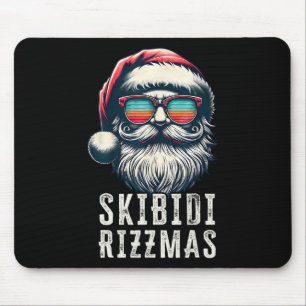 Tapis De Souris Skibidi Rizzmas Noël Rizz Père Noël Charism