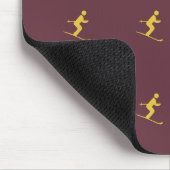 Tapis De Souris Skier de Bourgogne (Coin)