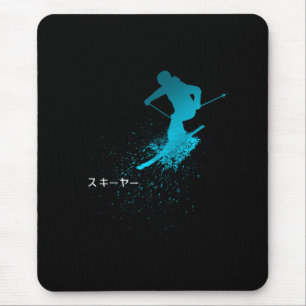 Tapis De Souris Skier, Ski, Japonais