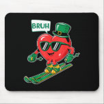 Tapis De Souris Skiing bruh valentine heart patrick shamrock irish<br><div class="desc">Skiing bruh valentine heart patrick shamrock irish carnival  | Mousepad .A balanced aesthetic suitable for daily use. This product showcases a refined visual style. A modern aesthetic designed for versatility.</div>