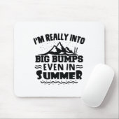 Tapis De Souris Skiing Ski Skier Is Really Into Big Bumps  (Avec souris)