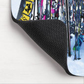 Tapis De Souris Skis and Poles (Coin)