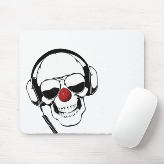 Tapis De Souris Skull (Avec souris)