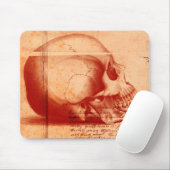 Tapis De Souris Skull head mouse pad (Avec souris)