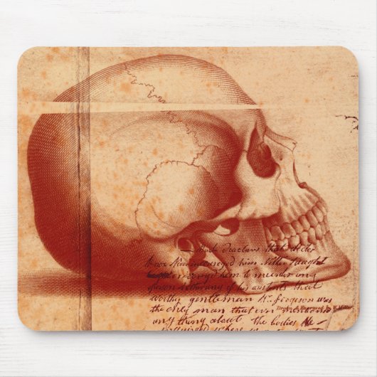 Tapis De Souris Skull head mouse pad (Devant)