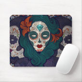Tapis De Souris Skull Ladies (Avec souris)
