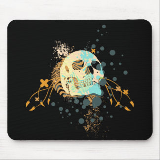 Tapis De Souris skullz, avec des bulles.