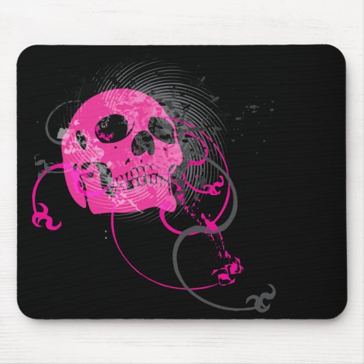 Tapis De Souris skullz de haute fidélité (Devant)