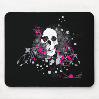 Tapis De Souris skullz. flèches droites torsadées.