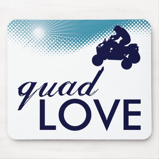 Tapis De Souris sky high quad love (Devant)