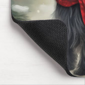 Tapis De Souris Skye Terrier Dog à Noël de neige (Coin)
