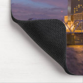 Tapis De Souris Skyline À Dusk, Sur La Grande Rivière (Coin)