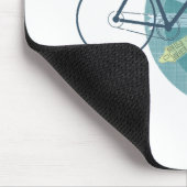 Tapis De Souris Skyline d'Amsterdam (Coin)