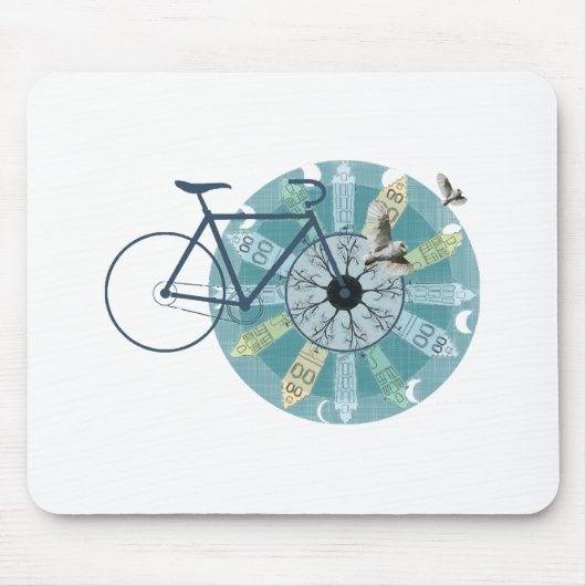 Tapis De Souris Skyline d'Amsterdam (Devant)