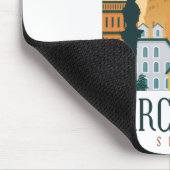 Tapis De Souris Skyline de Barcelone (Coin)