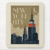 Tapis De Souris Skyline de New York (Devant)
