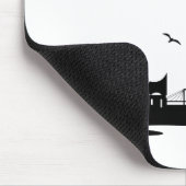 Tapis De Souris Skyline Hambourg (Coin)