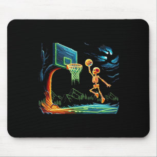 Tapis De Souris Slam Dunk Hoop Basketball Halloween Hommes Fans