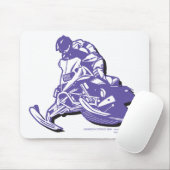 Tapis De Souris SLEDDER-Purp (Avec souris)