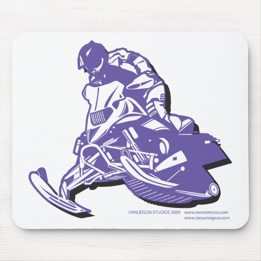 Tapis De Souris SLEDDER-Purp (Devant)