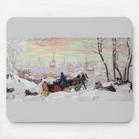 Tapis De Souris Sleigh Ride Russe (Devant)