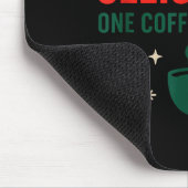 Tapis De Souris Sleighin' It One Coffee At A Time _ Funny Christma (Coin)