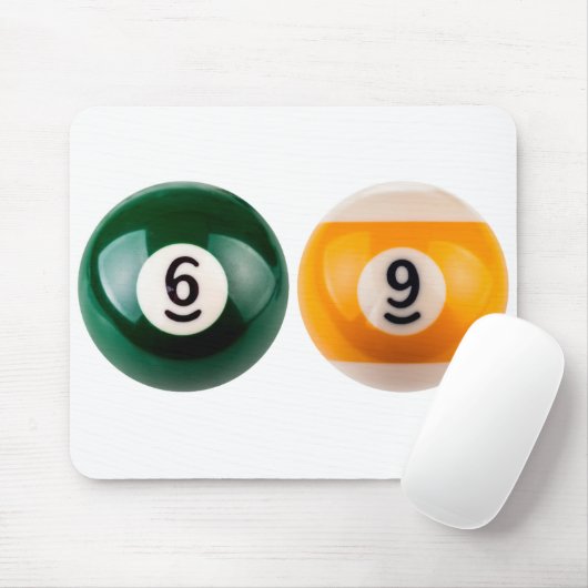 Tapis De Souris SlipperyJoe 69 table de billard dur deux boules de (Avec souris)