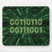 Tapis De Souris SlipperyJoe's 69 code binaire dynamique ordinateur (Devant)