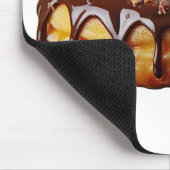 Tapis De Souris SlipperyJoe's decadent donut covered thick glossy  (Coin)