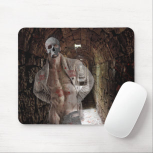 Tapis De Souris SlipperyJoe's Halloween transparent homme fantomat
