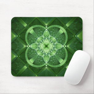 Tapis De Souris SlipperyJoe's Saint Patrick's Day glowing four feu