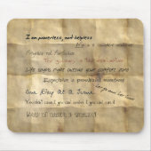 Tapis De Souris Slogans Mousepad de motivation d'Al-bientôt (Devant)