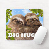 Tapis De Souris Sloth Couple (Avec souris)