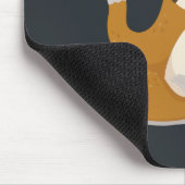 Tapis De Souris Sloth in Lotus Yoga Pose "Ralentir" (Coin)