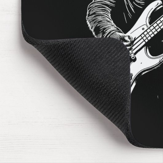 Tapis De Souris Sloth Playing B Guitar Funny B Player Bist Sloth (Coin)