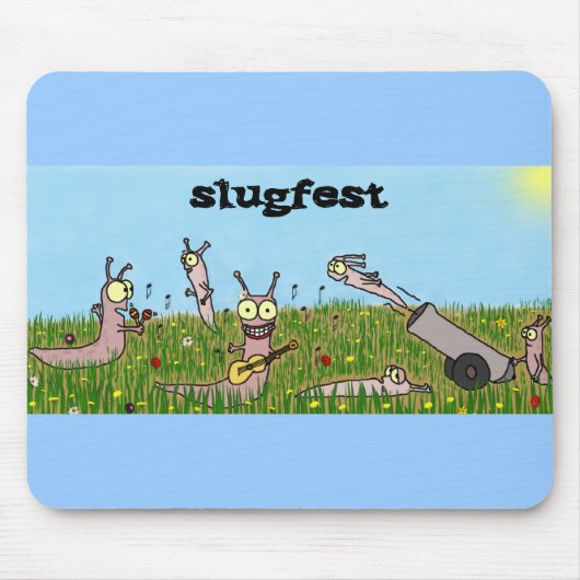 Tapis De Souris Slugfest Mousepad (Devant)