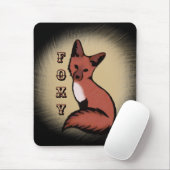 Tapis De Souris Sly Red Foxy Fox (Avec souris)