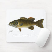 Tapis De Souris Smallmouth bass (Avec souris)